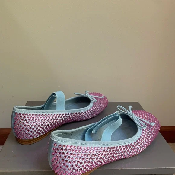 Jeffrey Campbell Prima Gemstone Mary Jane Ballet Flats - NEW NWOB - Picture 8 of 9